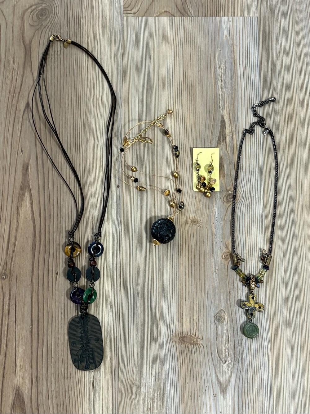 Chicos Asian Inspired Necklace Lot